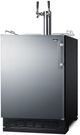 Summit® 24" Stainless Steel Cold Brew Coffee Kegerator-1