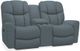 La-Z-Boy® Rori Denim Reclining Loveseat with Console-0
