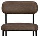 International Furniture Direct Seating Black/Brown Counter Stool-4