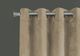 Monarch Specialties Inc. 2-Piece Beige 52" x 95" Room Darkening Curtain Panel Set-4