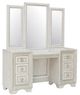 Pulaski™ Camila Cream 7-Drawer Vanity Table-1