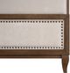 Flexsteel® Bellevue Creamy Tan/Whiskey Brown King Upholstered Panel Bed-4