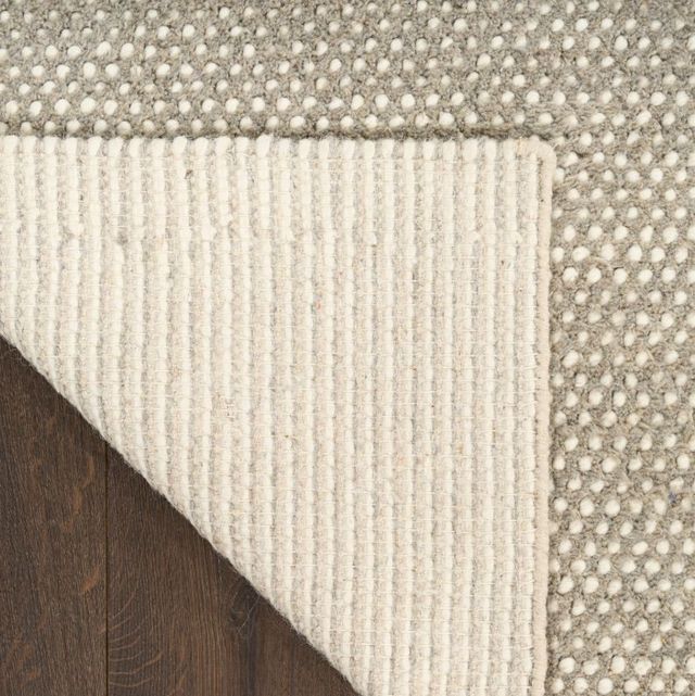 Nourison Home™ Pure Rows Gray/Ivory 5'x7' Area Rug-4