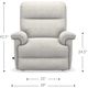 La-Z-Boy® Jay Granite Manual Rocking Recliner-2