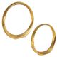 Uttermost® Jimena 2-Piece Gold Ring Sculptures Set-3