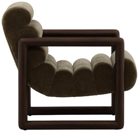 Dovetail Furniture Ademar Moss Olive Occasional Chair-2