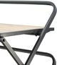 A & B Home Black/Natural Shelf-4
