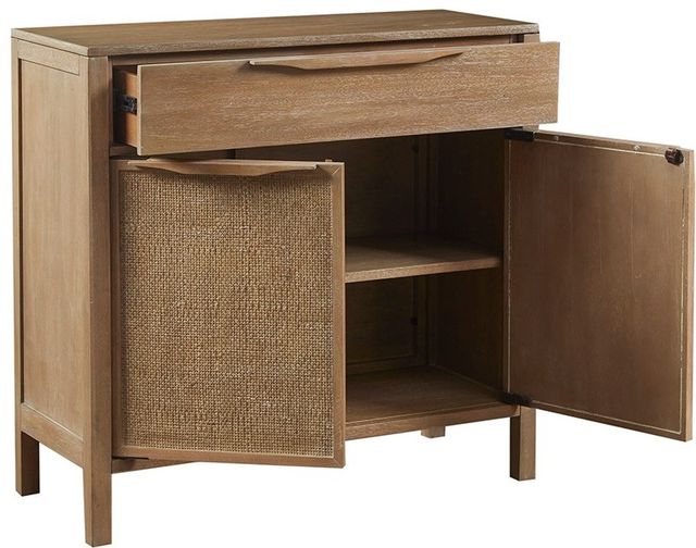 Olliix by Madison Park Palisades Natural 2 Door Woven Accent Chest-2