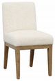 Dovetail Furniture Weilan Cream/Natural Dining Side Chair-0