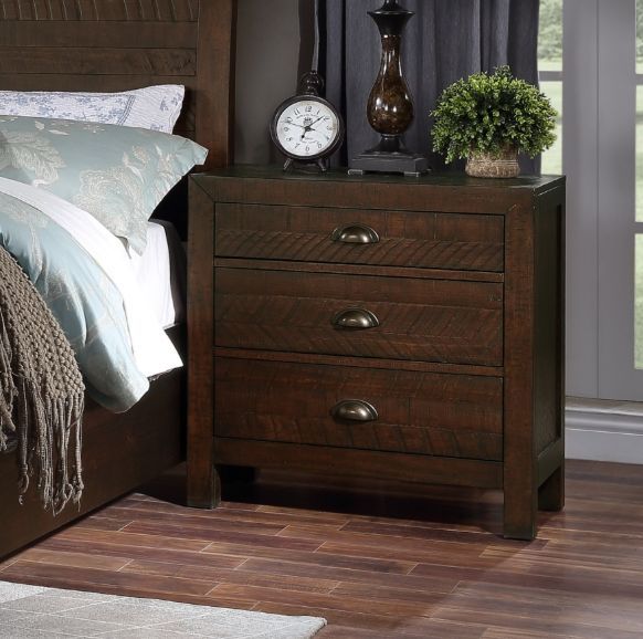 Winners Only® Union Dark Brown Nightstand-2