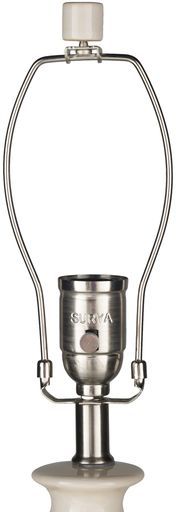 Surya Newell White Table Lamp-2
