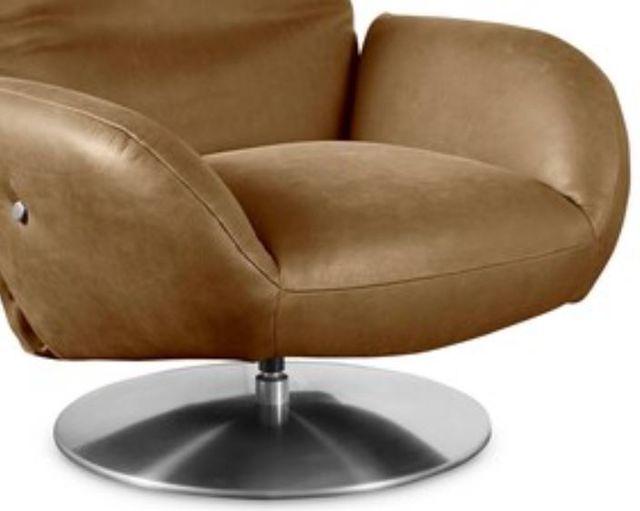 Bassett® Furniture Ranlo Tan Swivel Arm Chair-2