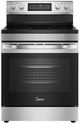 Midea® 30" Stainless Steel Freestanding Electric Range with Steam Cleaning-0
