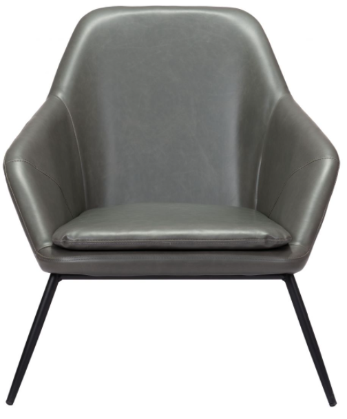 Zuo® Modern Manuel Gray Accent Chair-0