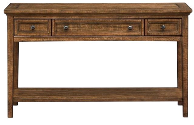 Magnussen Home® Bay Creek Toasted Nutmeg Rectangular Sofa Table-2