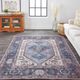 Feizy Percy Blue/Gray 5' x 7' Rug-5