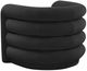 TOV Furniture Curves Black Lounge Chair-4