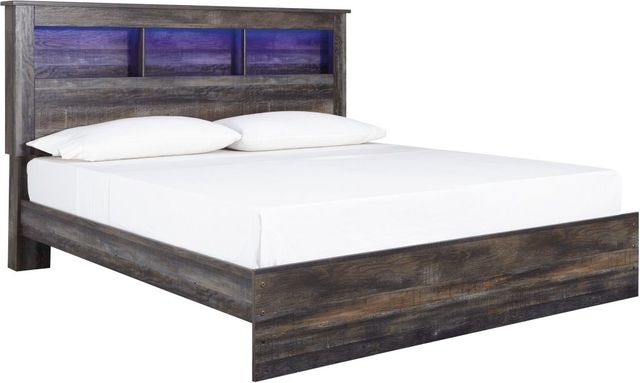 Signature Design by Ashley® Drystan 2-Piece Multi King Panel Bookcase Bed Set-1