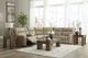 Signature Design by Ashley® Next-Gen 6-Piece Sand Power Reclining Sectional-3