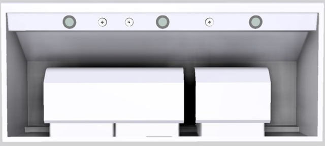 Vent-A-Hood® 48" White Under Cabinet Range Hood-2