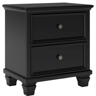 Signature Design by Ashley® Lanolee Black Nightstand