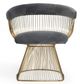 VIG Furniture Modrest Lauren Gold/Gray Dining Chair-4