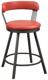 Dark Gray-Red