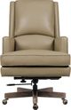 Hooker® Furniture Ready-Made Upholstery Wright Zen Putty Executive Swivel Tilt Chair-2