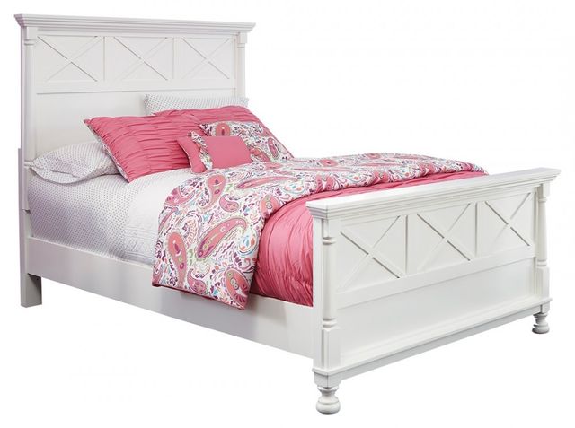 Signature Design by Ashley® Kaslyn 2-Piece White Queen Panel Bed Set-2