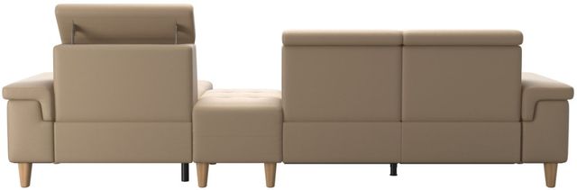 Stressless® by Ekornes® Customizable Anna 4-Piece Manual Reclining Right Arm Facing Sectional-3