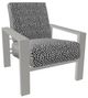 Telescope Casual Larssen Agra Classic/Snow Aluminum/Fabric Outdoor Cushion Arm Chair-0