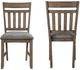 New Classic® Home Furnishings Harrisburg Walnut Brown Dining Side Chair-5