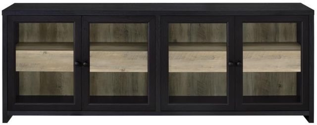 Coaster® Denison 3-Piece Black Entertainment Center-3