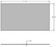 Amisco Customizable Link 72" Clear Glass Rectangular Table-2