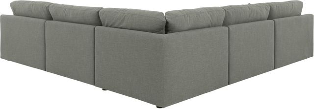 Benchcraft® Elyza 5-Piece Smoke Sectional-1