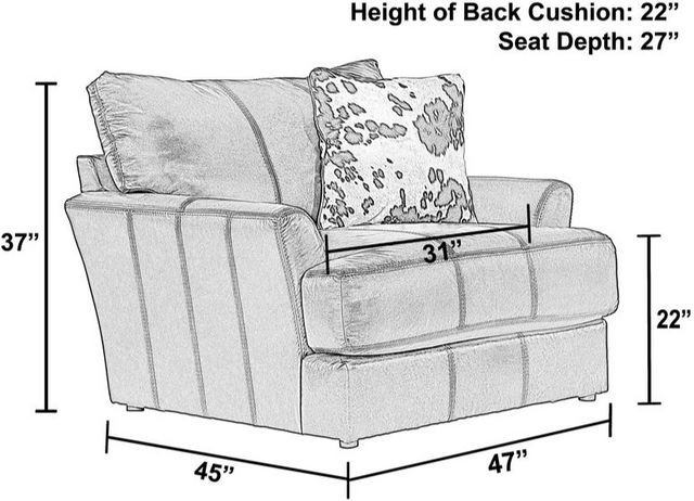 Jackson Furniture Pavia Cocoa Chair-4