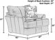 Jackson Furniture Pavia Cocoa Chair-4