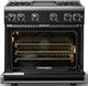 Viking® 7 Series 36" Onyx Pro Style Liquid Propane Gas Range with Griddle-1