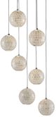 Currey & Company Finhorn Pearl Multi-Drop Pendant Lighting-0
