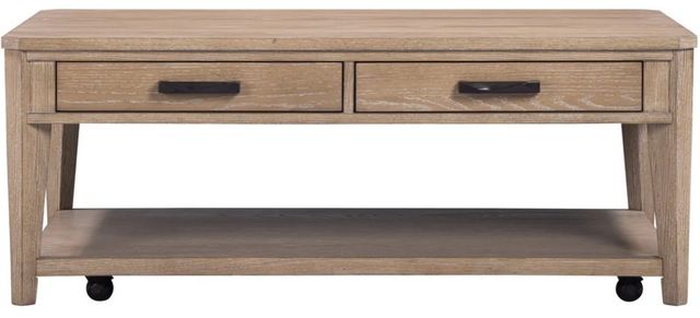 Parker House® Breckenridge Medium Brown Rectangular Cocktail Table-3
