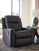 Benchcraft® Mackmenville Carbon Manual Zero Wall Recliner-1