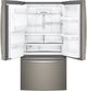 GE® 22.2 Cu. Ft. Slate Counter Depth French Door Refrigerator-2