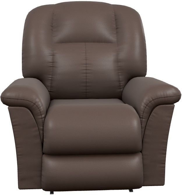 La-Z-Boy® Jasper Dark Brown Leather Power Wall Recliner with Headrest and Lumbar-1