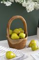 A & B Home Bartlett Faux Pears in Plastic Gift Box-2