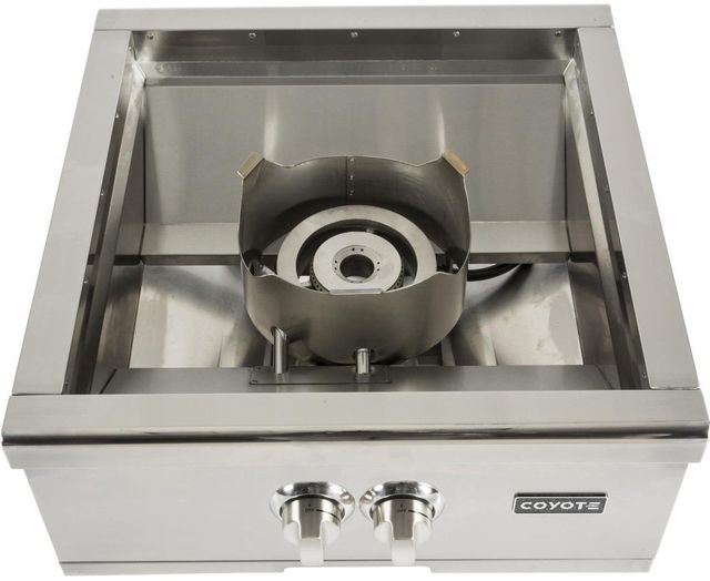 Coyote® Outdoor Living Built In Power Burner-Stainless Steel-1