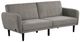Furniture of America® Aristide Gray Futon Sleeper Sofa-0