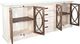 Sunny Designs™ Pasadena Buckskin/Marble White 90" Media Console-4