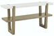 Steve Silver Co. Perth White Sofa Table with Sand Base-0