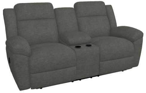 La-Z-Boy® Joel Slate Manual Reclining Loveseat with Console-0