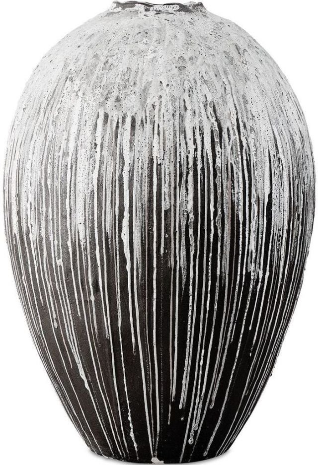 Uttermost® Chocolate Cascade Ivory Vase-0